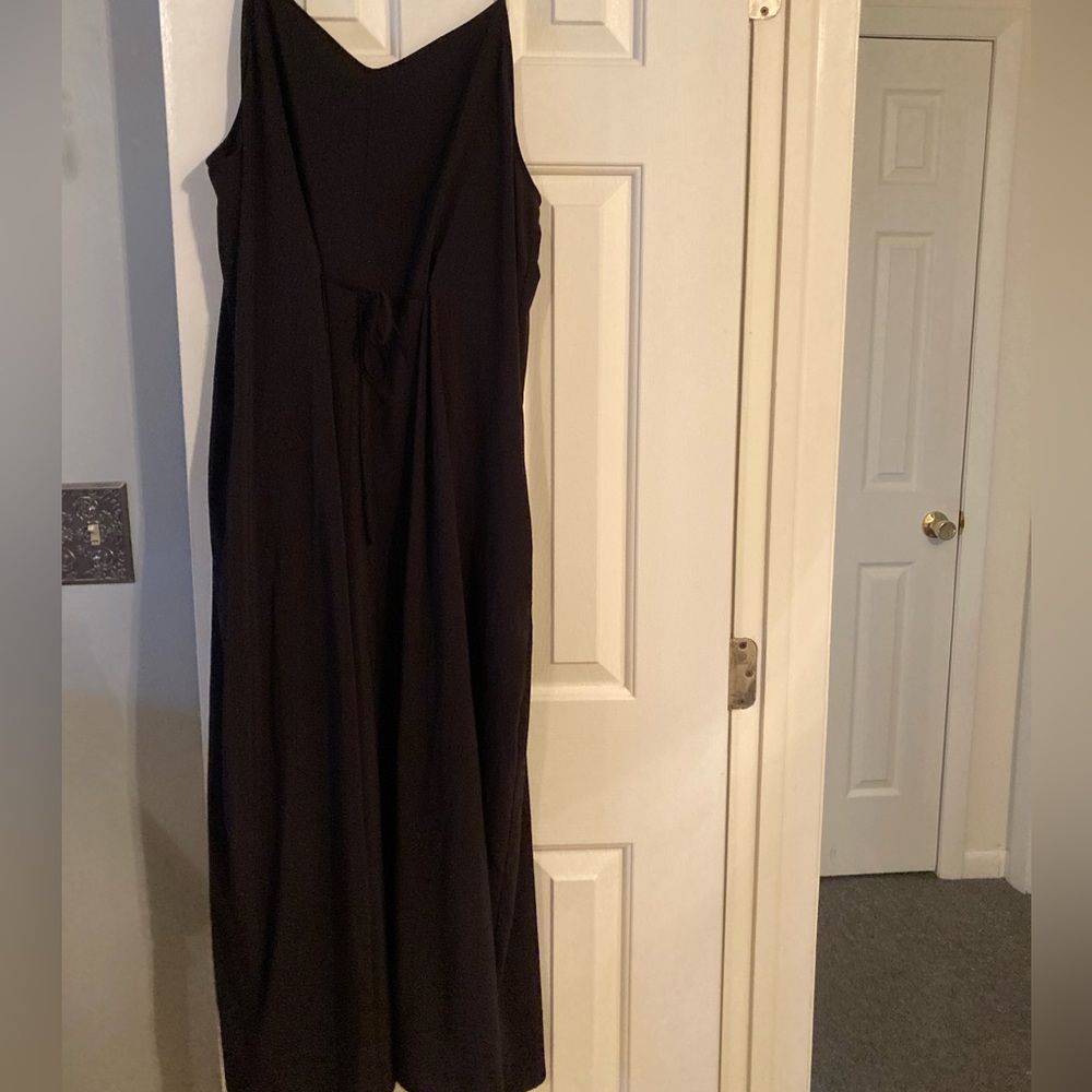 Athleta Sayulita Jumpsuit size 16 Black